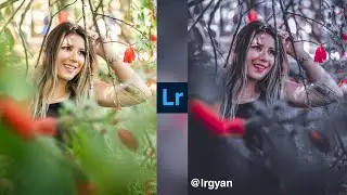 Grey & Red Lightroom Photo Editing Tutorial | Download Preset Free | Lightroom Presets