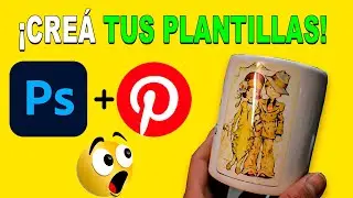 Cómo crear plantillas para sublimar tazas desde 0
