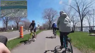 Tour cycliste/vélo - Verdun, Côte St-Paul, Ville-Émard, Lasalle, Lachine (Parc René Lévesque)