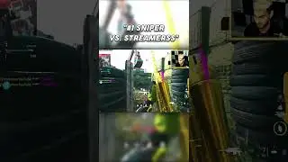 #1 Sniper vs. Streamers! #mw2 #twitchstreamer #Shorts #callofduty