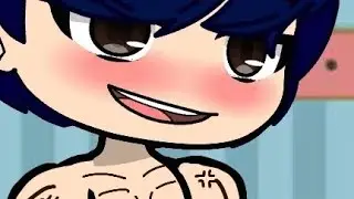 Roger showing off |Muscle growth |Gacha life/club animation