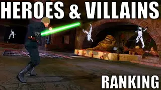 Battlefront 2 Classic (2005) Heroes & Villains Tier List | STAR WARS