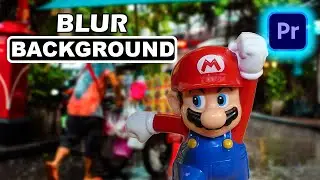 HOW TO BLUR BACKGROUND IN PREMIERE PRO