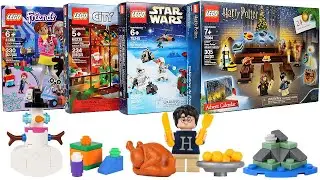 Every 2019 LEGO Advent Calendar Door Opening - Day 8