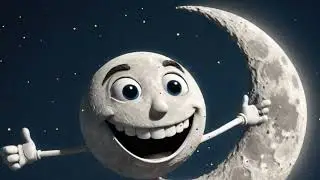 Mr. Moon's Magical Adventure: A Fun, Educational Animated Kids Video with Original Music