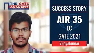 GATE 2021 ECE Topper Interview | Vijay Kumar (GATE Rank 35, ECE) | GATE Toppers Talk | GATE Rankers