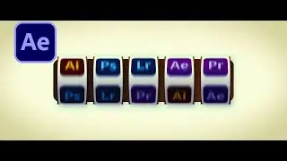 💥 QUICK: How to Create Slot Machine Animation in After Effects | for Dummies