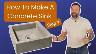 DIY Concrete Sink - 1. Make The Sink Insert