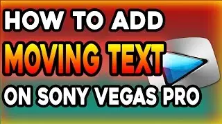 HOW TO ADD MOVING SUBTITLES/TEXT ON SONY VEGAS | LIKE VANOSSGAMING, ANOMALY ETC