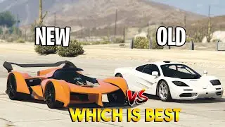 GTA5 Old McLaren Vs New | Comparison