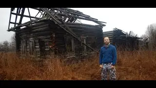 Север Нижегородской области. ПОКИНУТЫЙ посёлок КОЗЛЫ. Буреполомская УЖД