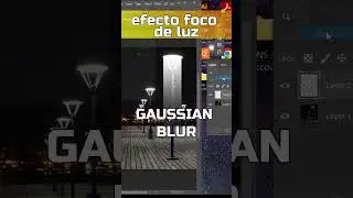 Post Light Effect Photoshop 