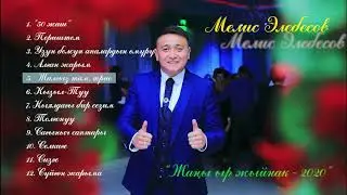 Мелис Элебесов, жаңы ыр жыйнак 2020