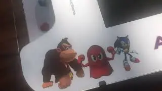 Arcade machine unboxing/ Gameplay