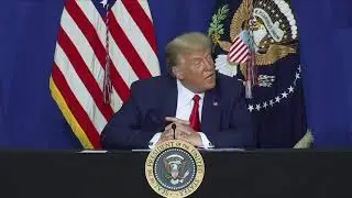 Trump Participates In Roundtable On Community Safety In Kenosha, WI | 9-01-20