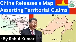 China Releases a Map Asserting Territorial Claims | UPSC 🔥
