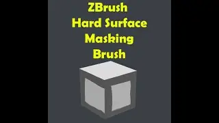 ZBrush Hard Surface Masking Brush.