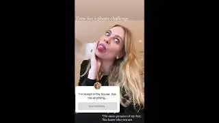 Poppy Delevingne | Instagram photo challenge