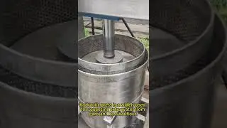 Presse hydraulique à manioc, machine de déshydratation du manioc de la société Doing/garri dewater