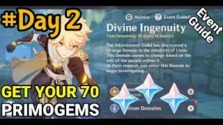 Divine Ingenuity New Event Guide Day 2 - Genshin Impact