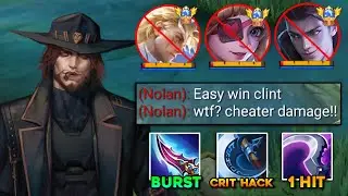 GLOBAL CLINT FULL DAMAGE ONE SHOT BUILD FOR 2024 IS HERE!🔥 (100% BROKEN DAMAGE) - MUST TRY! | MLBB