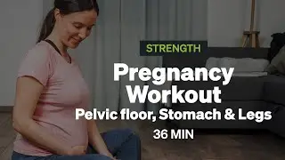BLACKROLL® EXERCISES | 36 MIN Pregnancy workout: Pelvic floor, stomach muscle & leg exercises