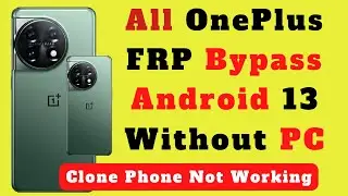 All OnePlus Frp Bypass Android 13 Without PC New Method 2023