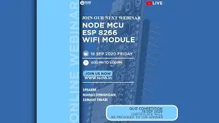 Webinar On NODE MCU|TECHB
