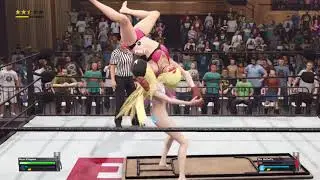 WWE 2K23 Marin Kitagawa VS Star Butterfly 2 Out Of 3 Falls