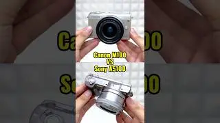 Canon M100 vs Sony A5100