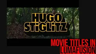 Tarantino Style Movie Title in Lumafusion [ENG] [4K]