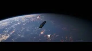 Alien shuttle on the move - Unreal engine 5.3