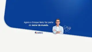 O Craque Neto é o novo embaixador da marca Gree