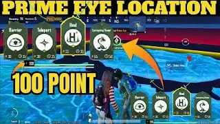 HOW TO USE PRIME EYE PUBG MOBILE/BGMI | BARRIER, TELEPORT, HEAL & CORRUPTION FLOWER ABILITY USE