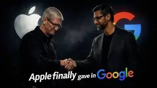 Apple finnaly gave in google !!