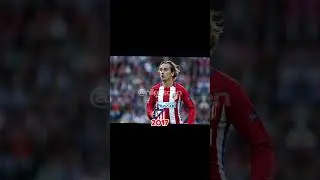 Evolution of Griezmann #shorts #football #atleticomadrid #france #griezmann