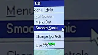Trying to run old Sonic PC after I get warped back in time by a wizard