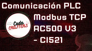 Comunicación Modbus TCP AC500 V3 ABB PLC