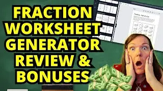 Fraction Worksheets Generator Review and Bonuses!