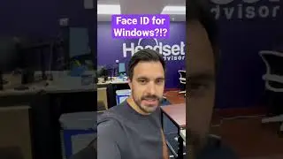 FaceID for Windows?!? Windows Hello