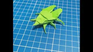 ОРИГАМИ из бумаги! Муха