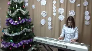2015 НДШИ Лобаева Вера 11 лет  В. Шаинский "Снежинки"
