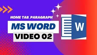 Paragraph Settings in Home Tab | Microsoft Word office| The Savior|