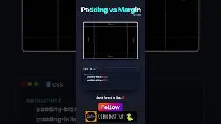 Padding vs Margin in CSS | Padding vs Margin 