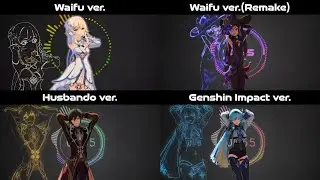 [MMD] Genshin Impact Hip Sway Dance Comparison