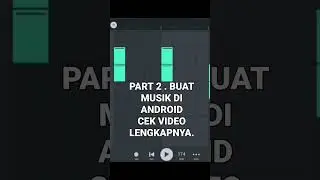 CUMA PAKE HP DAN APLIKASI ANDROID BISA BIKIN MUSIK ??