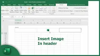 How to insert image in excel header