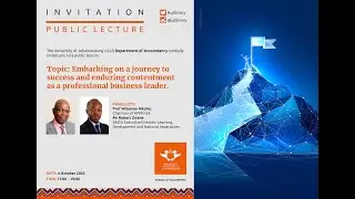 HYBRID: Accountancy@UJ Public Lecture : Embarking on a journey...