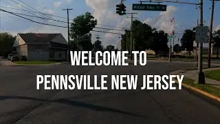 Driving Through Pennsville, New Jersey - Wal-Mart to the Flying J - POV GoPro
