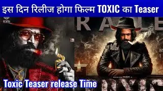 Toxic movie official poster teaser release date|yash|kgf @MRMMOVIES